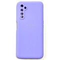 Силиконовый чехол Silicone Case лавандовый для Realme 6 Pro(#1)