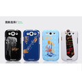 Пластиковый чехол Nillkin Arts Show Black для Samsung i9300 Galaxy S3(#4)