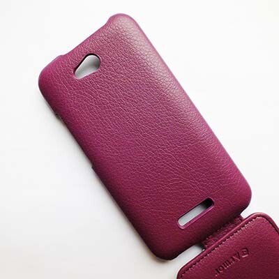 Кожаный чехол Armor Case Purple для HTC Desire 616 Dual Sim(4)