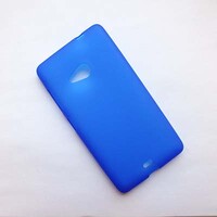 Силиконовый чехол Becolor Blue Mat для Nokia Lumia 535