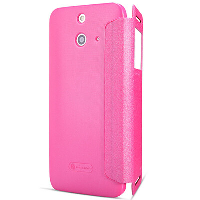 Полиуретановый чехол Nillkin Sparkle Leather Case Rose для HTC One E8 Ace(2)