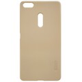 Пластиковый чехол с пленкой Nillkin Super Frosted Shield Gold для Asus ZenFone 3 Ultra ZU680KL(#1)