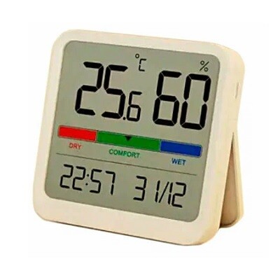 Погодная станция Beheart Temperature and Humidity Clock Display W200 белый(1)