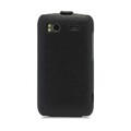 Кожаный чехол книга Melkco Leather Case Black LC для HTC Sensation XE(#2)