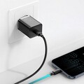Сетевое зарядное устройство Baseus TZCCSUP-B01 Super Si Quick Charger Type-C 20W (кабель Type-C-Lightning 1m) черное(#9)