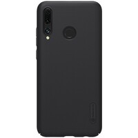 Пластиковый чехол с подставкой Nillkin Super Frosted Shield Черный для Huawei P Smart Plus 2019