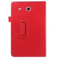 Кожаный чехол TTX Case Red для Samsung Galaxy Tab E 9.6(#2)