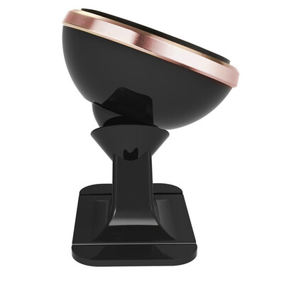 Автомобильный держатель для телефона магнитный Baseus 360-degree Rotation SUGENT-NT0R розовое золото(3)