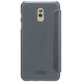 Полиуретановый чехол книга Nillkin Sparkle Leather Case Black (Черный) для Samsung Galaxy C8\ J7 Plus(#2)