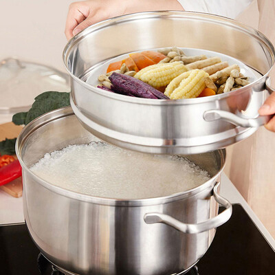 Кастрюля-пароварка Xiaomi One Shinichi Shizhen Delisious Stainless Steel Steamer(4)