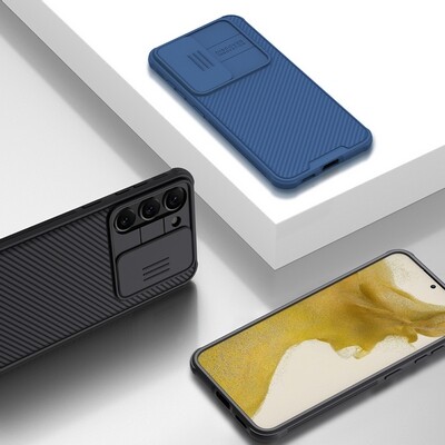 Чехол-накладка Nillkin CamShield Pro Зеленая для Samsung Galaxy S23(5)