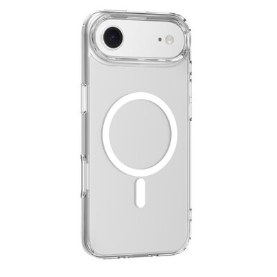 Защитный чехол с магнитной пластиной MagSafe TPU+PC Magic Mask Air Bairrer прозрачный для Apple iPhone Air(1)