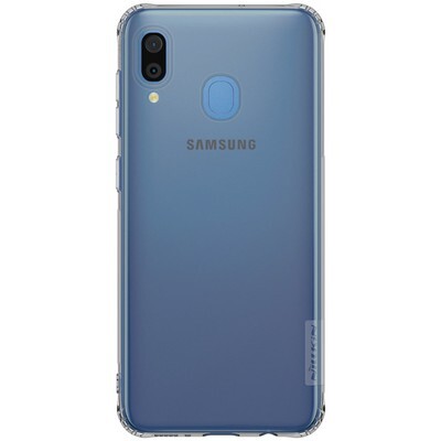 Силиконовый чехол Nillkin Nature TPU Case Серый для Samsung Galaxy A30/ A20(1)