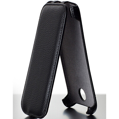 Кожаный чехол iBox Premium Black для Lenovo IdeaPhone A516(1)
