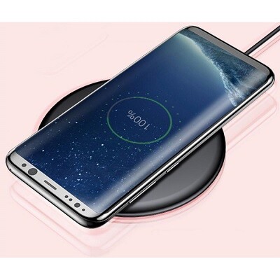Беспроводная зарядка Baseus Donut Wireless Charger черная(4)