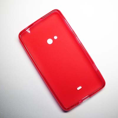 Силиконовый чехол Becolor Red Mat для Nokia Lumia 625(2)