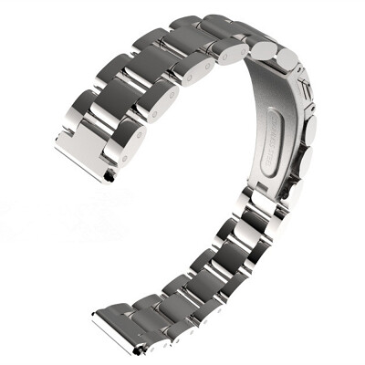 Металлический ремешок к Mi Band 2 Stailess Steel серебристый для Xiaomi(3)