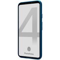 Пластиковый чехол с подставкой Nillkin Super Frosted Shield Синий для Google Pixel 4(#2)