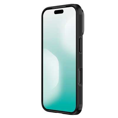 Чехол с защитой камеры и подставкой CamShield Prop Case (Transparent Black Camera Cover) черный для Apple iPhone 17 Pro Max(4)