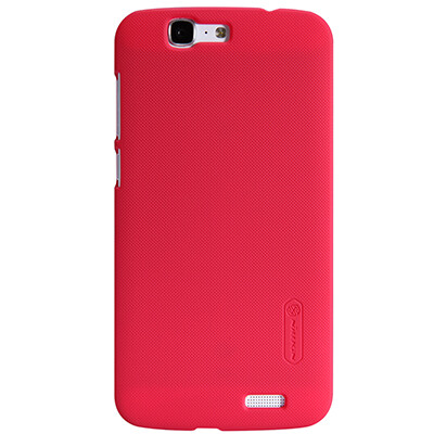 Пластиковый чехол Nillkin Super Frosted Shield Bright Red  для Huawei Ascend C199(1)