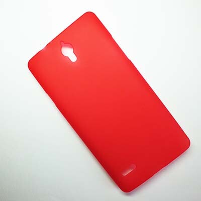 Силиконовый чехол Becolor Red Mat для Huawei Ascend G700(1)