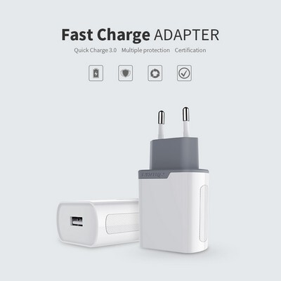 Сзу Nillkin Fast Charge Adapter (Qualcomm 3.0) White(8)