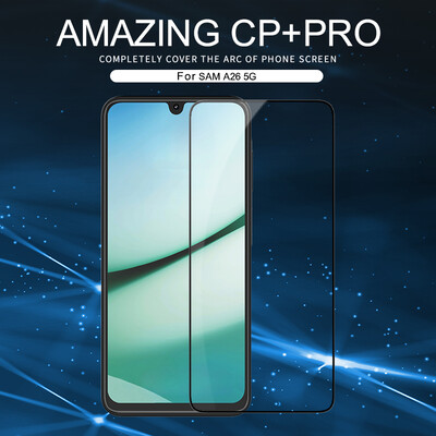Защитное стекло Nillkin CP+Pro Черное для Samsung Galaxy A26(5)