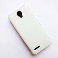 Кожаный чехол Armor Case White для Alcatel One Touch Idol Mini 2 6016X(#3)
