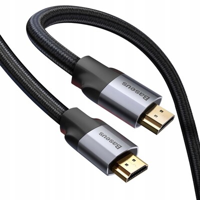 Кабель Baseus Enjoyment Series 4K HDMI Male To 4K HDMI Male Adapter Cable 2m CAKSX-C0G(1)