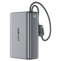 Внешний аккумулятор с экраном и встроенным кабелем Acefast M49 22.5W with two cables T205ALF 20000mAh(#1)
