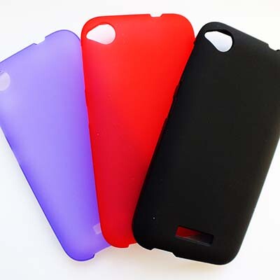 Силиконовый чехол Becolor Purple Mat для HTC Desire 320(2)