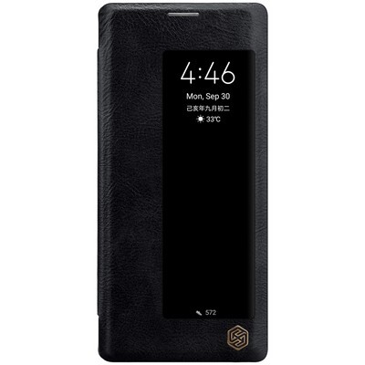 Кожаный чехол Nillkin Qin Leather Case Черный для Huawei Mate 30 Pro(1)