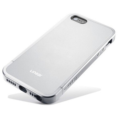 Пластиковый чехол SGP Linear Metal Series Silver Satin для Apple iPhone 5/5s/SE(2)
