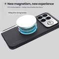 Пластиковый чехол с пластиной Magsafe Nillkin Super Frosted Shield Pro Magnetic Case черный  для Xiaomi Redmi K90 Pro Max(#11)