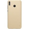Пластиковый чехол с подставкой Nillkin Super Frosted Shield Золотой для Huawei Honor 8X Max(#1)
