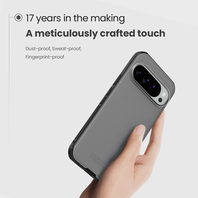 Пластиковый чехол Nillkin Super Frosted Shield Pro Case (прозрачная версия) для Google Pixel 10 Pro XL(9)