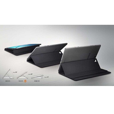 Полиуретановый чехол Book Cover(EF-BT550BSE) для Samsung Galaxy Tab A 9.7 SM-T555(4)