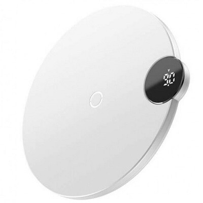 Беспроводное зарядное устройство Baseus LED Wireless Charger белое(1)