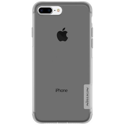 Силиконовый чехол Nillkin Nature TPU Case Grey для Apple iPhone 8 Plus(1)