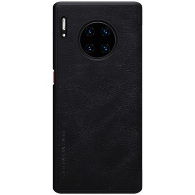 Кожаный чехол Nillkin Qin Leather Case Черный для Huawei Mate 30 Pro(2)