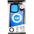 Силиконовый чехол Ipaky Clear Case прозрачно-синий для Apple iPhone 13 Pro Max(#3)