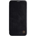 Кожаный чехол Nillkin Qin Leather Case Черный для Apple iPhone 12 mini(#1)