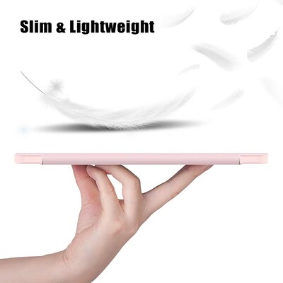 Чехол книжка Acrylic TPU Case с креплением для стилуса серо-фиолетовый для Samsung Galaxy Tab S11 SM-X730/ SM-X736(7)