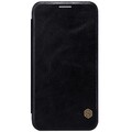 Кожаный чехол Nillkin Qin Leather Case Black для Samsung Galaxy E7(#1)