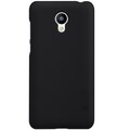 Пластиковый чехол с пленкой Nillkin Super Frosted Shield Black для Meizu M2 mini(#1)