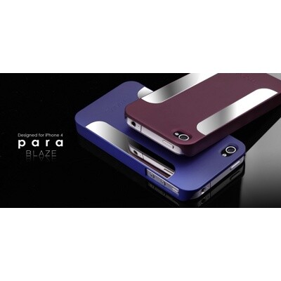 Пластиковый чехол More Para Blaze Collection Burgundy для Apple iPhone 4/4S(3)
