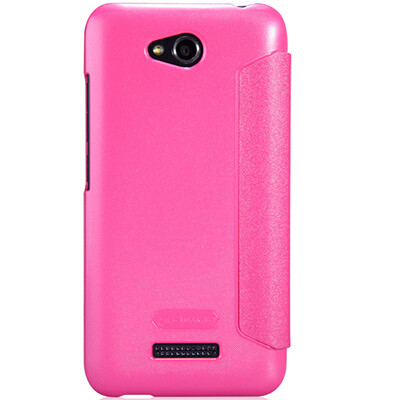 Полиуретановый чехол Nillkin Sparkle Leather Case Rose для HTC Desire 616 Dual Sim(2)