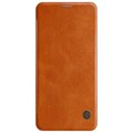 Кожаный чехол Nillkin Qin Leather Case Коричневый  для LG G7(#1)