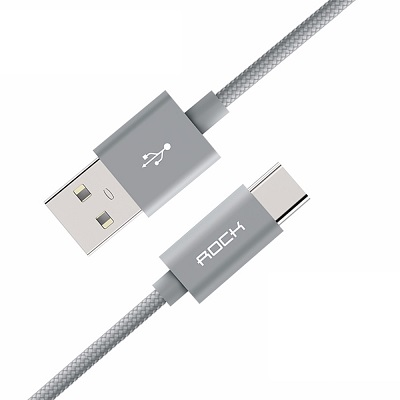Кабель USB/Micro Rock Metal Micro Cable 1m(1)