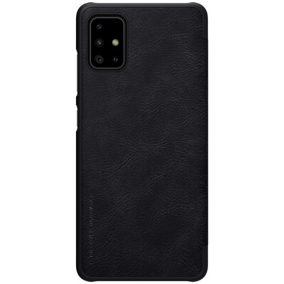 Кожаный чехол Nillkin Qin Leather Case Черный для Samsung Galaxy A71(2)